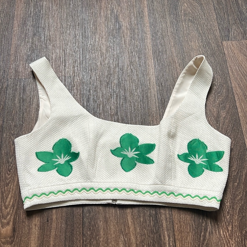 Alexis Floral Crop Top